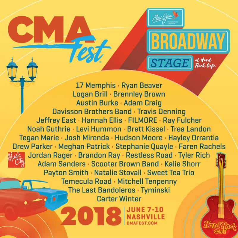CMA FEST Reveals Additional Free Daytime Performances On Multiple Stages